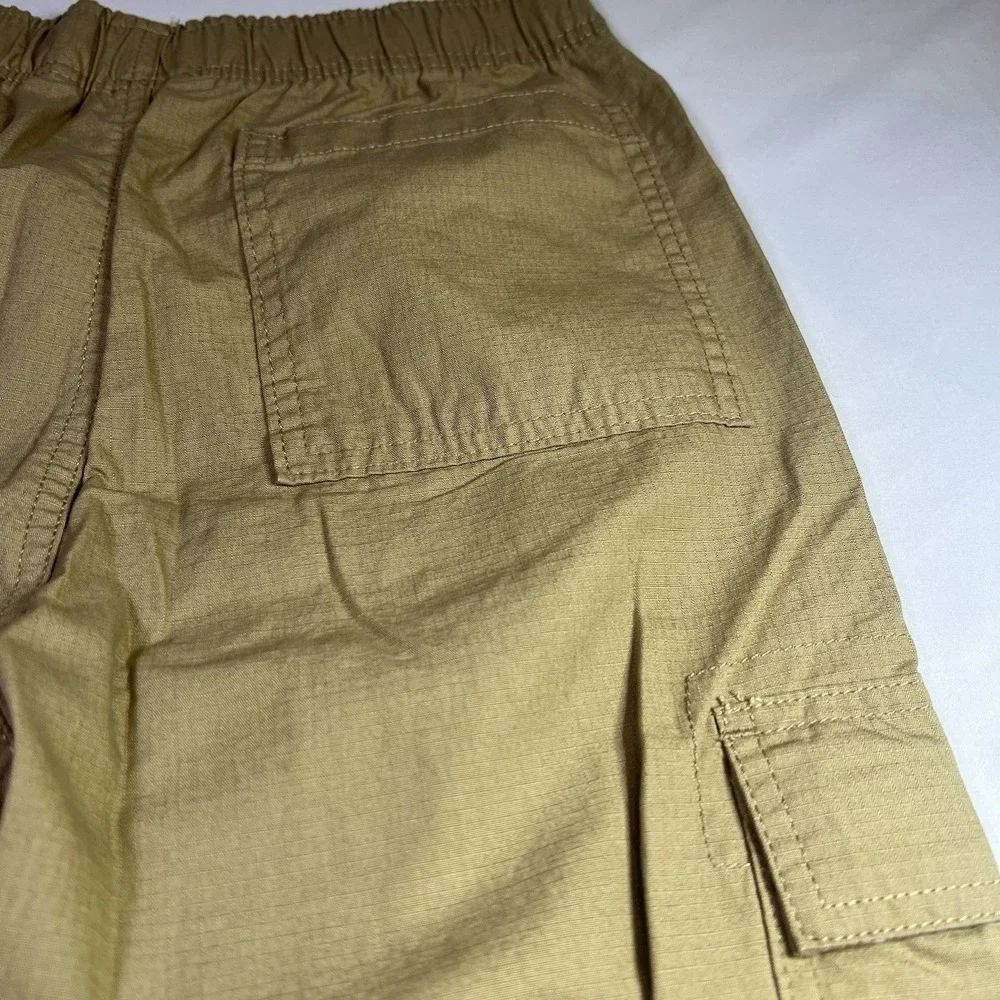 NWT CHILDREN'S PLACE BOYS SIZE‎ 14H KHAKI CARGO UNIFORM SHORTS ADJUSTABLE WAIST